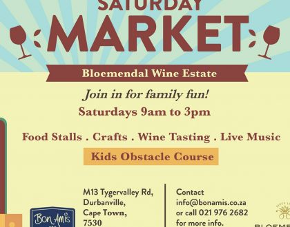 Saturday Market at Bloemendal Wine Estate